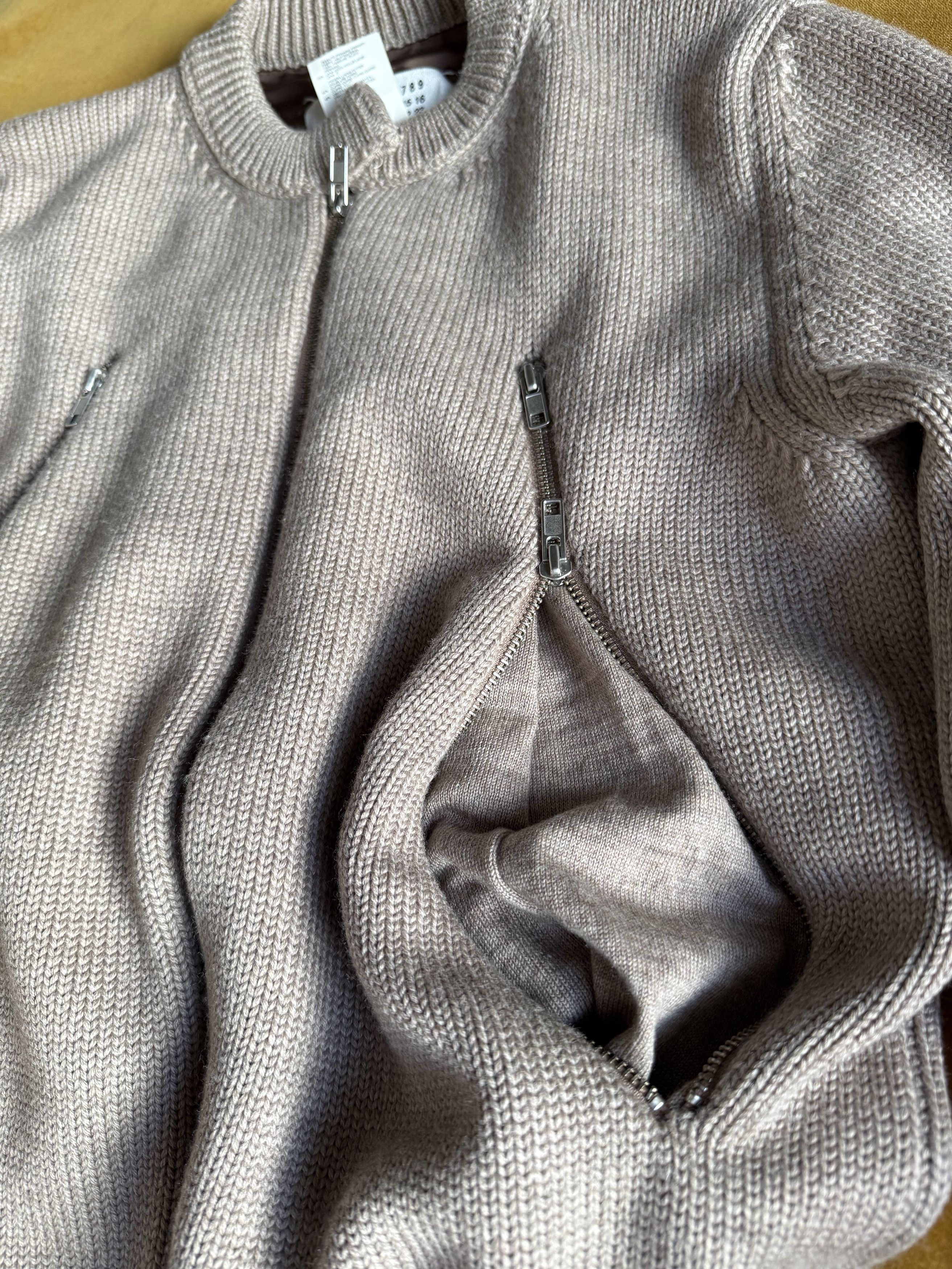 Maison Margiela Maison Margiela SIZE -L Zip Cardigan Size US L / EU 52-54 / 3 - 10 Thumbnail