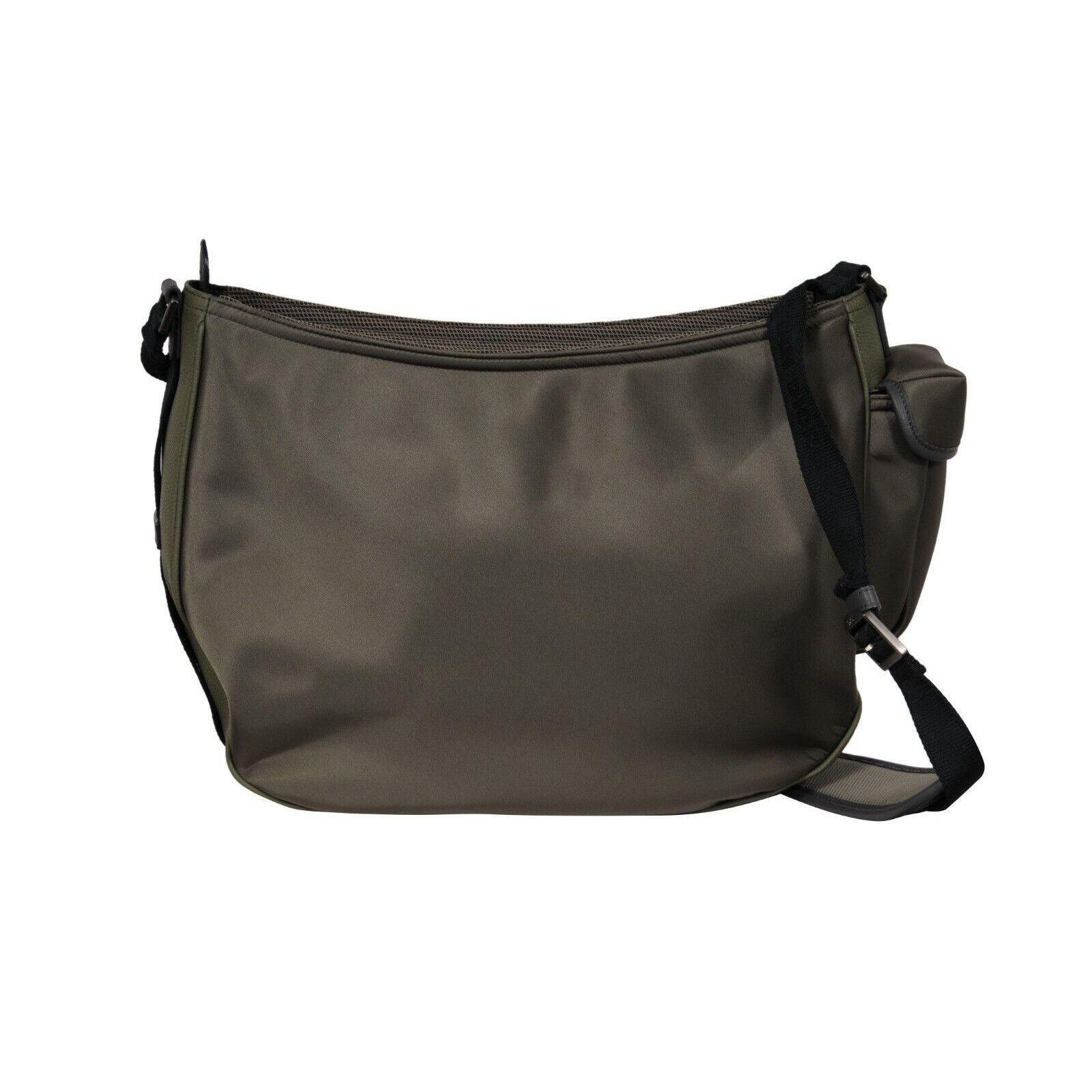 Dior × Sacai Saddle Messenger Bag Olive Green Navy Blue Leather Size ONE SIZE - 11 Thumbnail