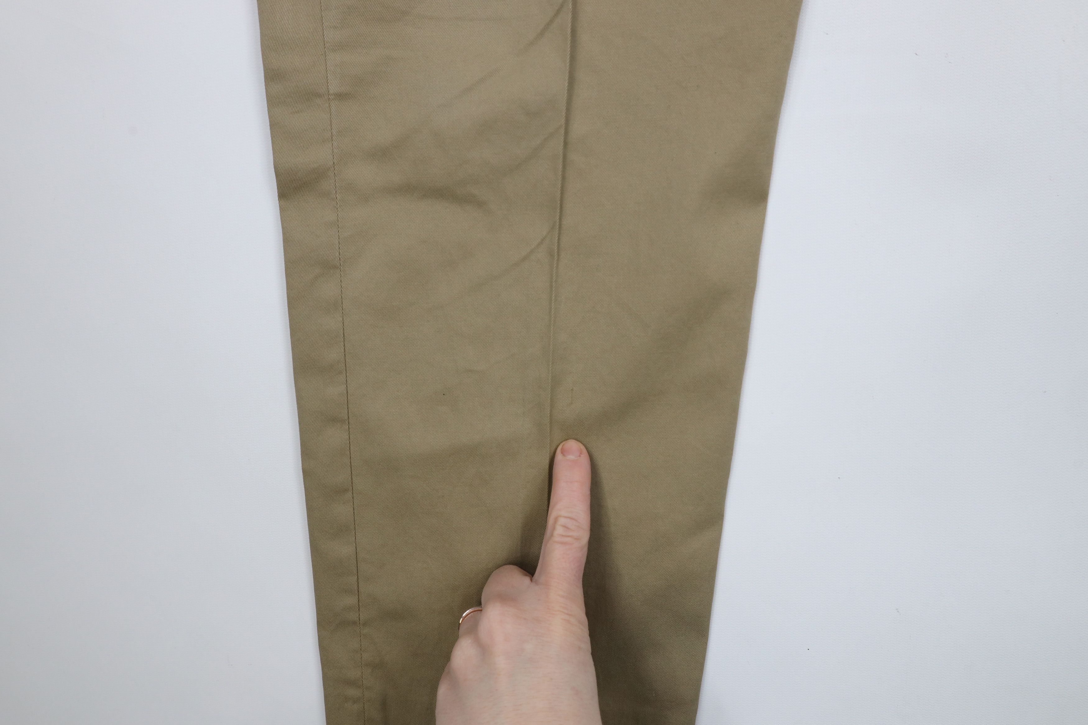 J.Crew × Vintage J Crew Bowery Classic Fit Stretch Chino Pants Beige Brown Size US 36 / EU 52 - 5 Thumbnail