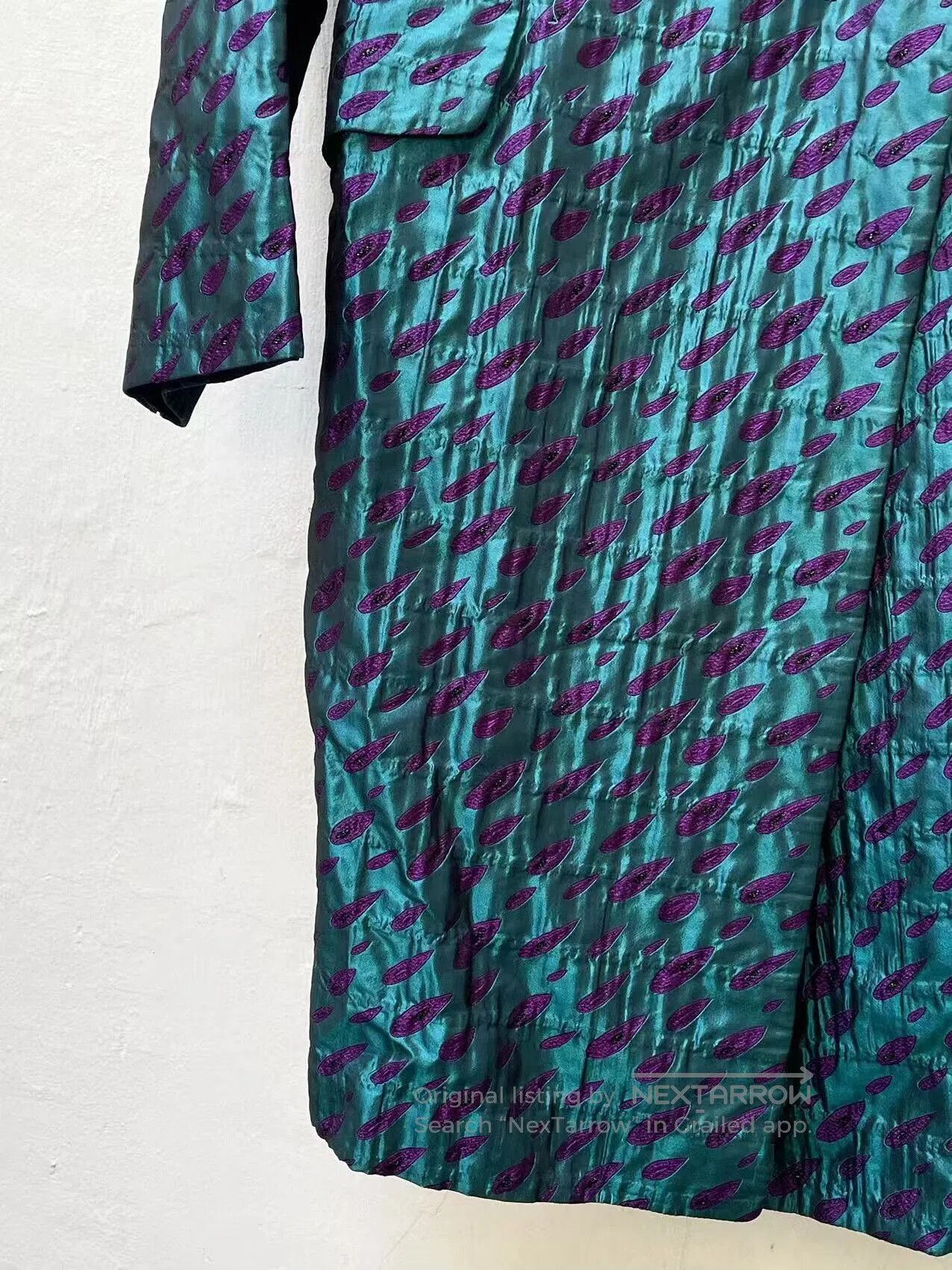 Yoshiyuki Konishi Yoshiyuki Konishi Silk Embroidered Trench Coat. Size S / US 4 / IT 40 - 5 Thumbnail