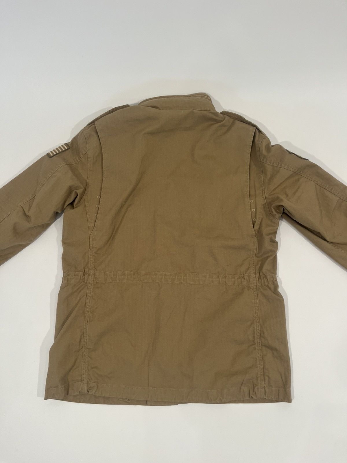 Polo Ralph Lauren Polo Ralph Lauren Military Field Jacket US RL - Rare Beige Size US L / EU 52-54 / 3 - 11 Thumbnail