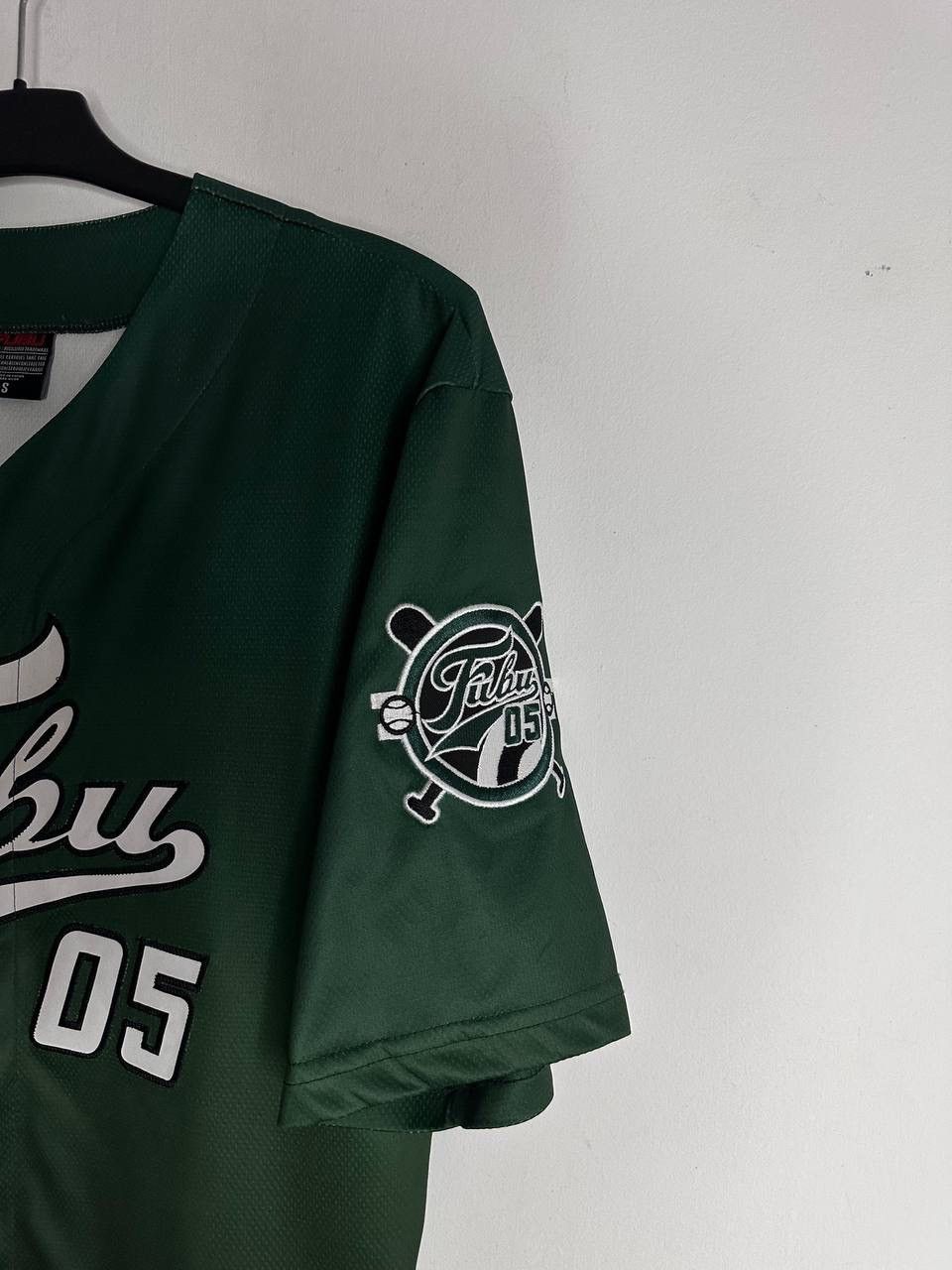 Fubu FUBU 05 Green Baseball Jersey Men’s S Logo Gradient Button Size US S / EU 44-46 / 1 - 3 Thumbnail