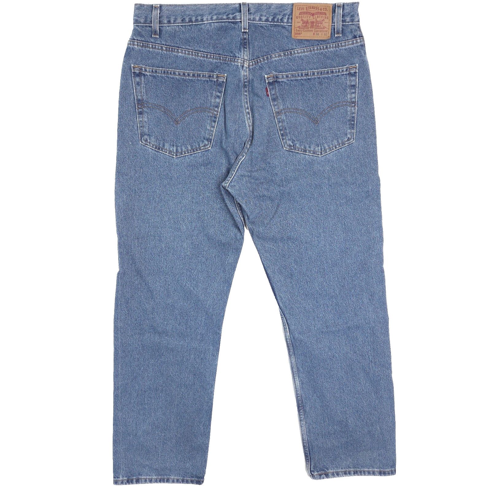 Levi's Vintage Levis 505 Jeans Mens 38x30 Blue Dad Work USA Size US 38 / EU 54 - 8 Thumbnail