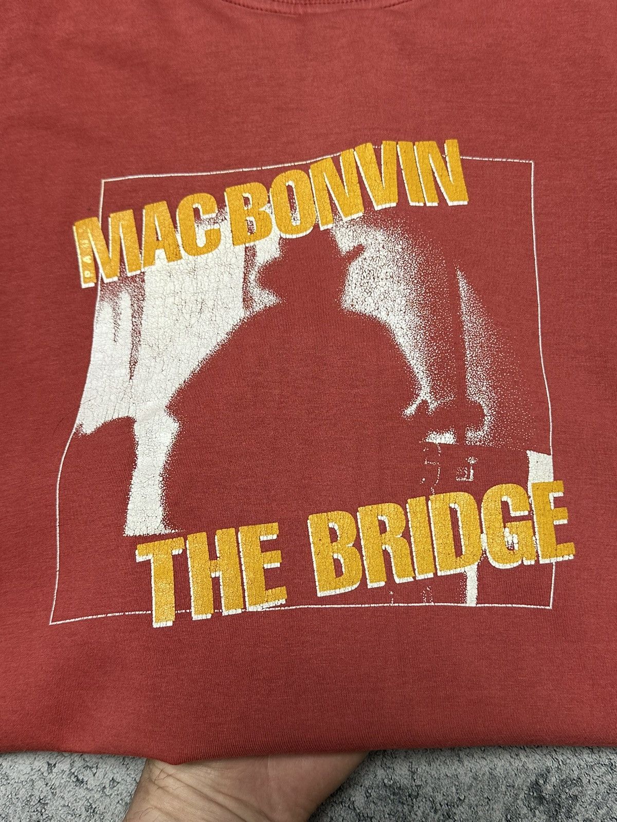Band Tees Vintage Paul Mac Bonvin The Bridge 1997 Tour T-Shirt Size US L / EU 52-54 / 3 - 7 Thumbnail