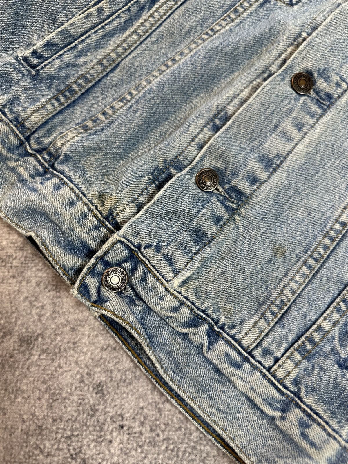 Levi's × Vintage Vintage 90s Levi’s Denim Jacket Streetwear USA Rare M Casual Size US M / EU 48-50 / 2 - 5 Thumbnail