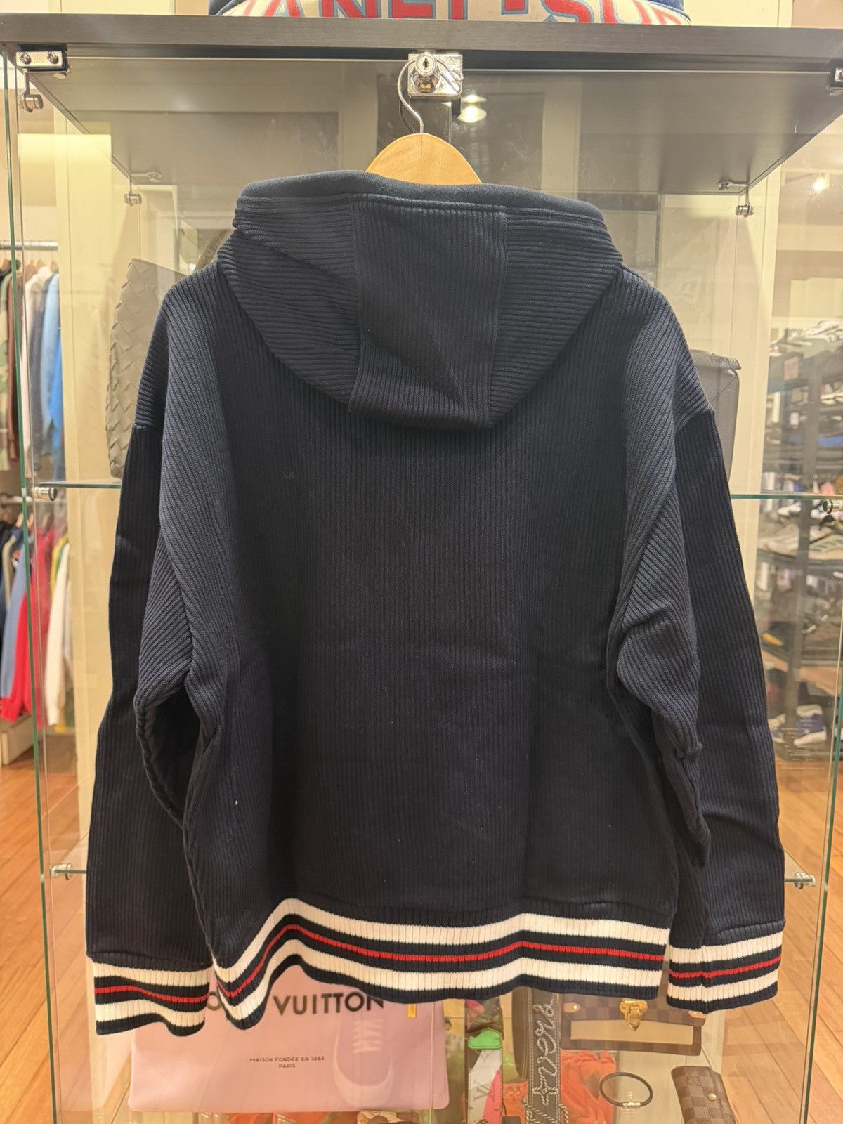 Thom Browne Thom Browne Knit Zip Up Hoodie Size US XXL / EU 58 / 5 - 2 Thumbnail