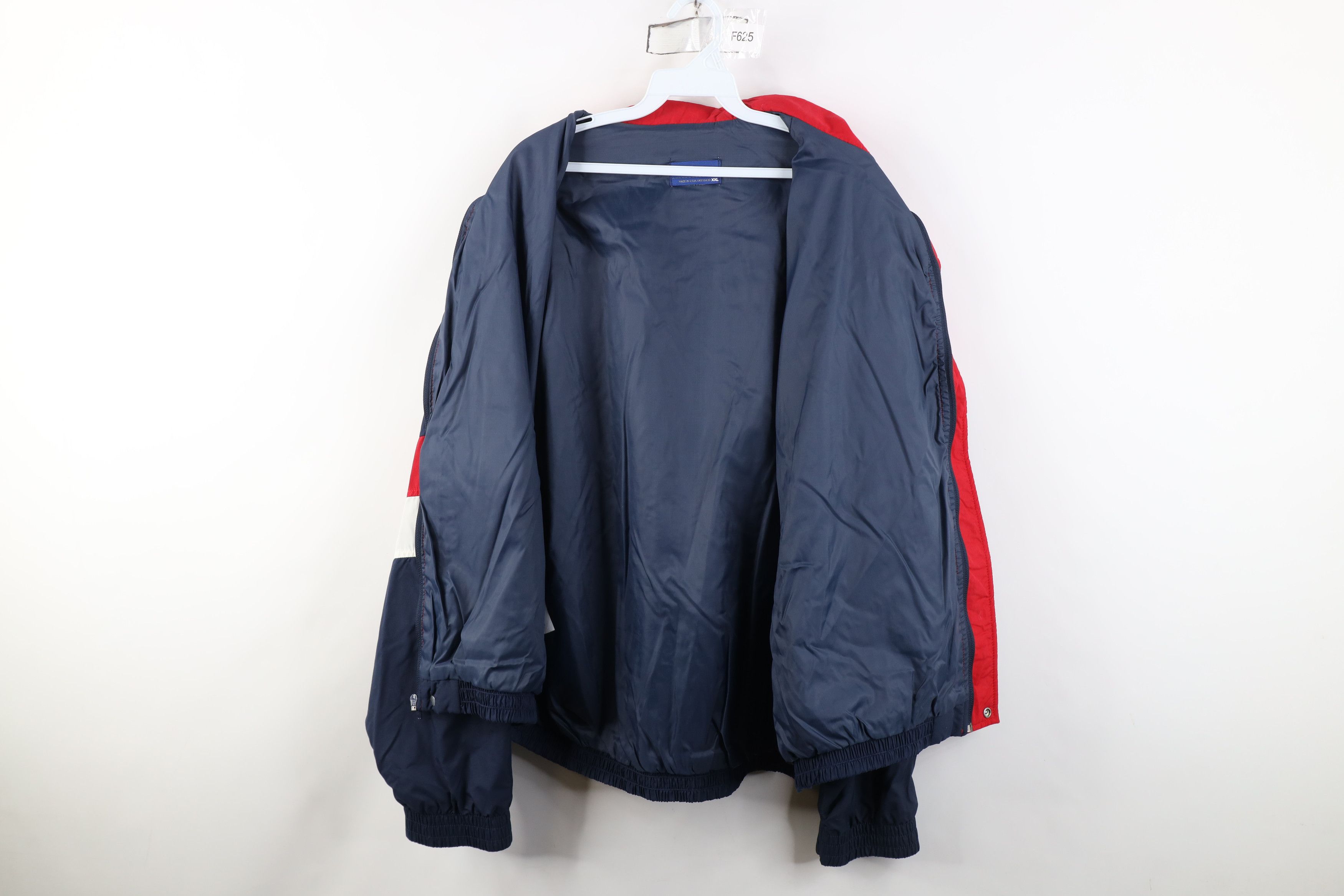 Vintage Vintage 90s Mobil 1 Racing Windbreaker Bomber Jacket USA Size US XXL / EU 58 / 5 - 10 Thumbnail