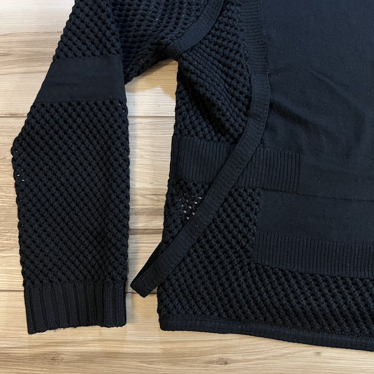 Craig Green Black Crochet Knit Wool Pullover Jumper Sweater Size US L / EU 52-54 / 3 - 17 Thumbnail