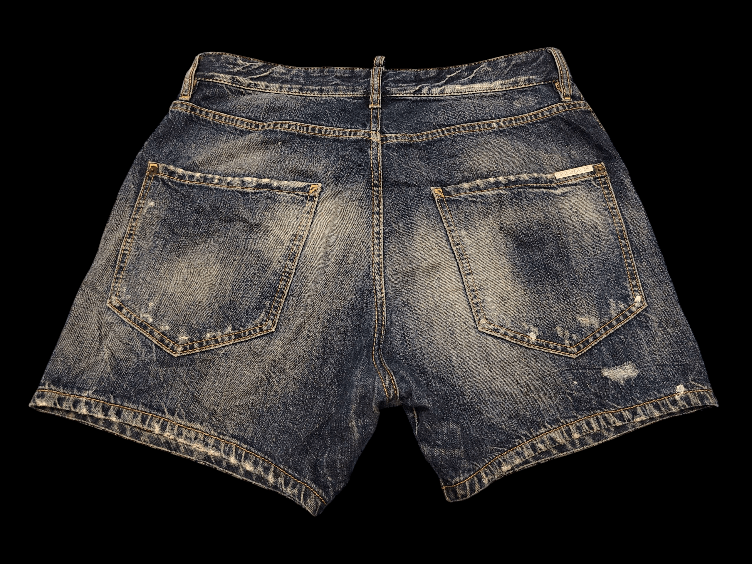 Dsquared2 Distressed Denim Dsquared2 Short Jeans Size US 33 - 2 Thumbnail
