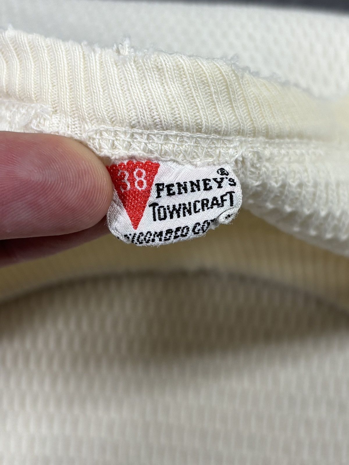 Towncraft True Vintage Thermal Longsleeve 1960s Penney’s Towncraft 50s Size US S / EU 44-46 / 1 - 3 Thumbnail