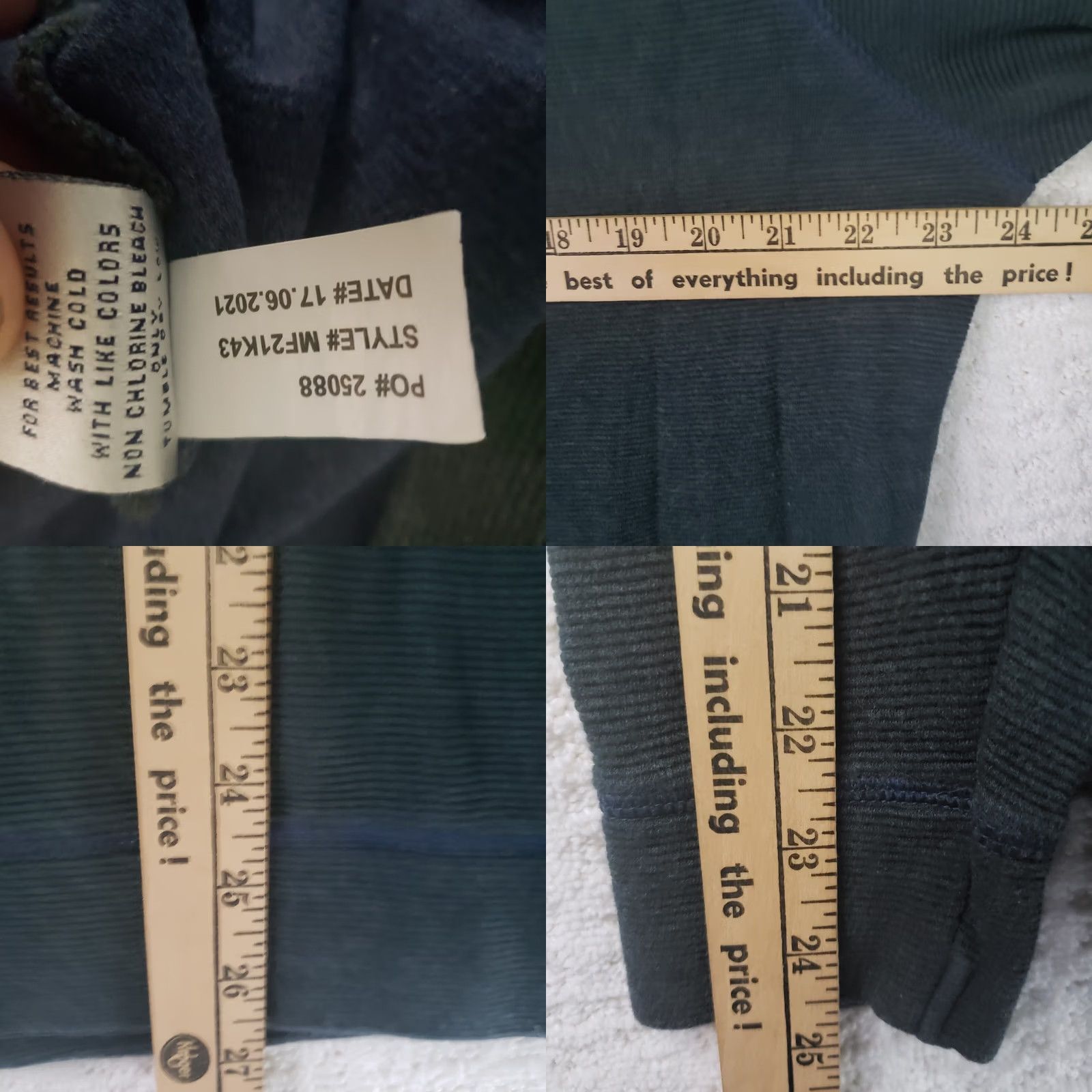 Peter Millar Peter Millar Men's Sweatshirt L Gray 1/4 Zip Mock Neck Long Sleeve Knit Polyester Spandex Crown Logo Zipper Pullover Athletic Outdoor Cavalry? Size US L / EU 52-54 / 3 - 9 Thumbnail