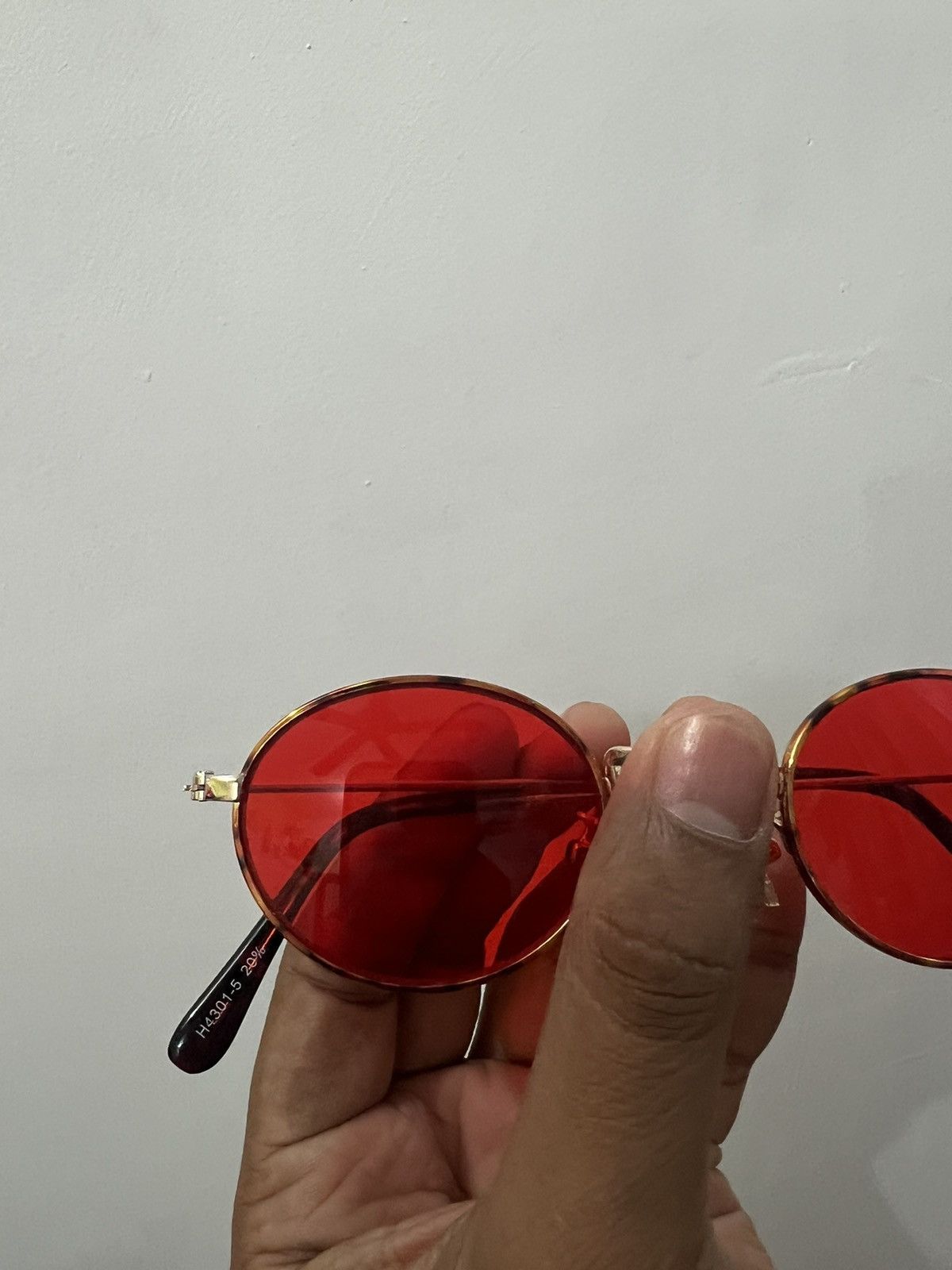If Six Was Nine Vintage Red H4301-5 20% Glasses Size ONE SIZE - 14 Thumbnail