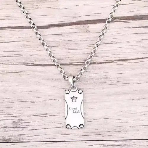 VIBE 925 Sterling Silver Necklace Size 28 - 3 Thumbnail