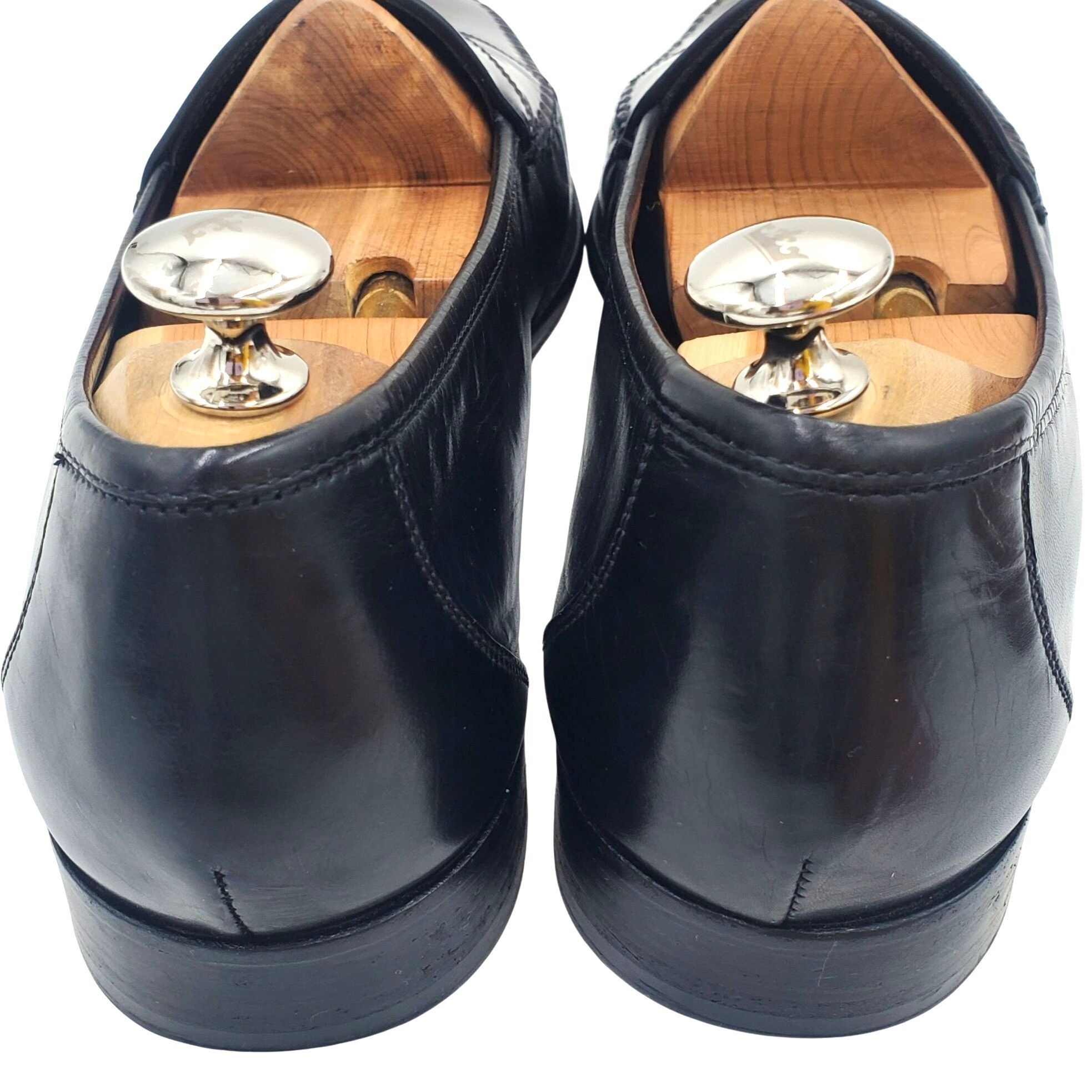Cole Haan Italy Bragano Cole Haan Mens size 11.5 Black Burgundy Leathe Size US 11.5 / EU 44-45 - 5 Thumbnail