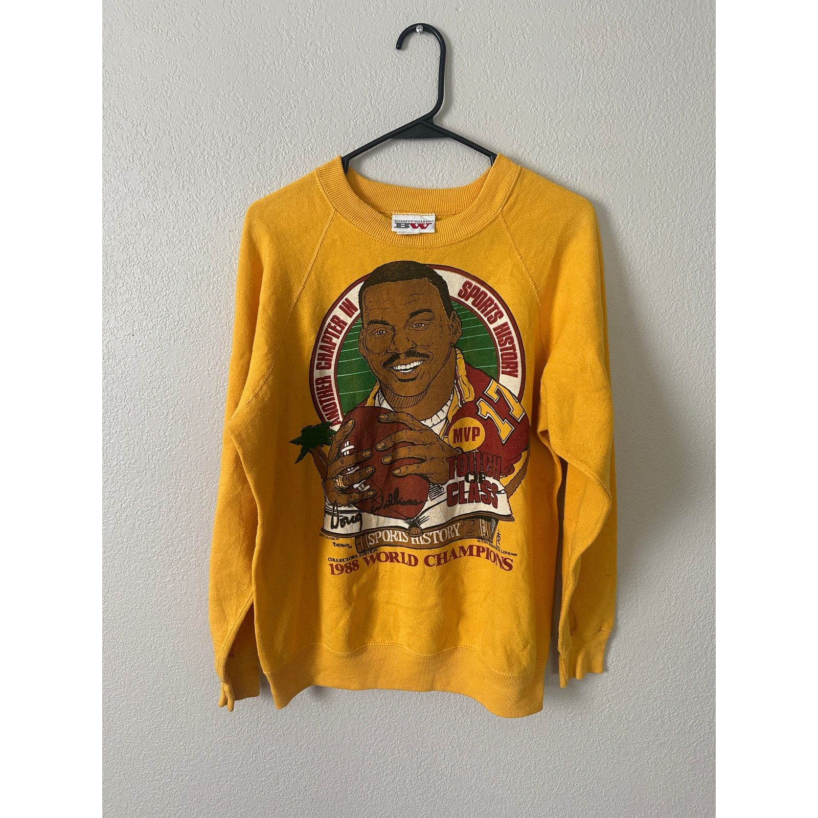 NFL × Vintage Vintage 1988 Washington Redskins Super Bowl Crewneck - Large Size US L / EU 52-54 / 3 - 1 Thumbnail