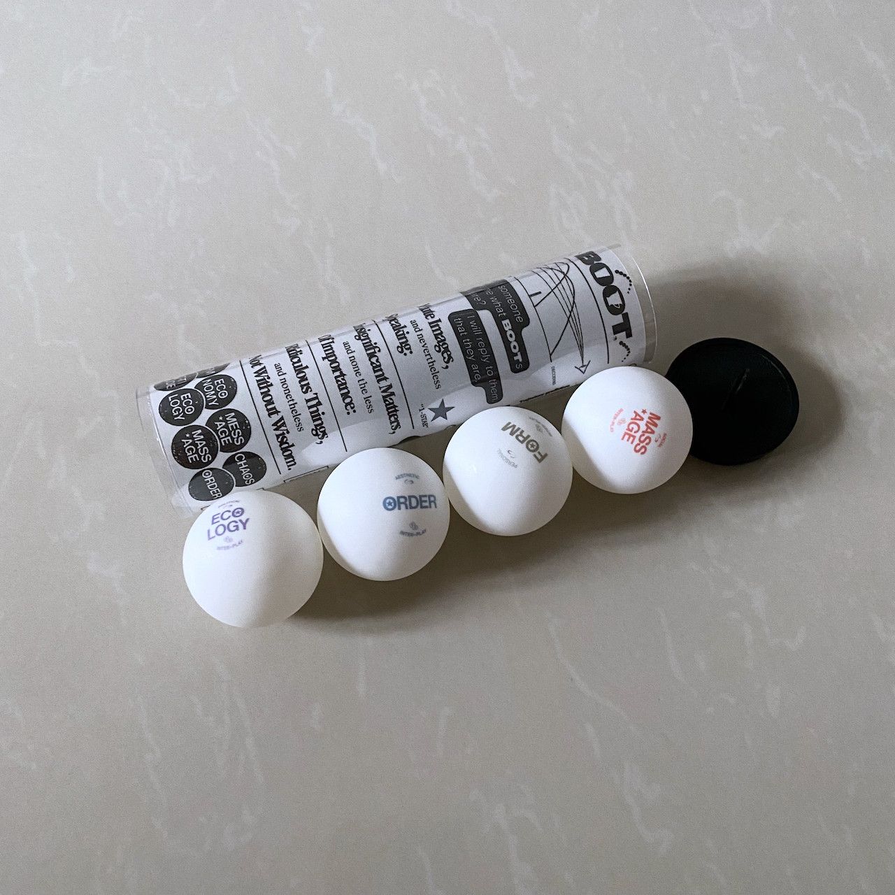 Boot Boyz Biz BOOT BOYZ BIZ Inter-Play PING PONG BALLS Size ONE SIZE - 2 Thumbnail