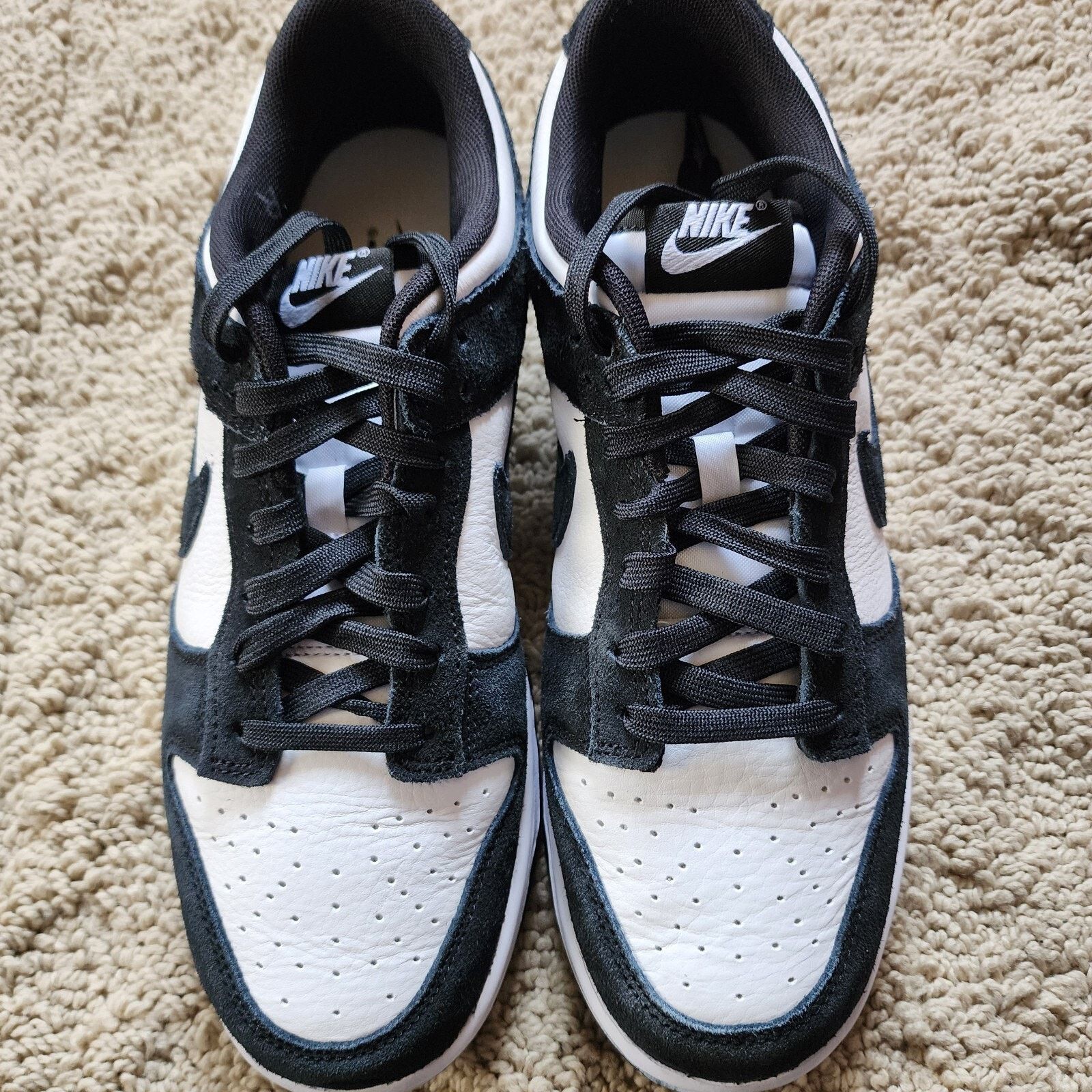 Nike Nike Dunk Low SE Suede Panda Brand New Sz 9.5 Size US 9.5 / EU 42-43 - 4 Thumbnail