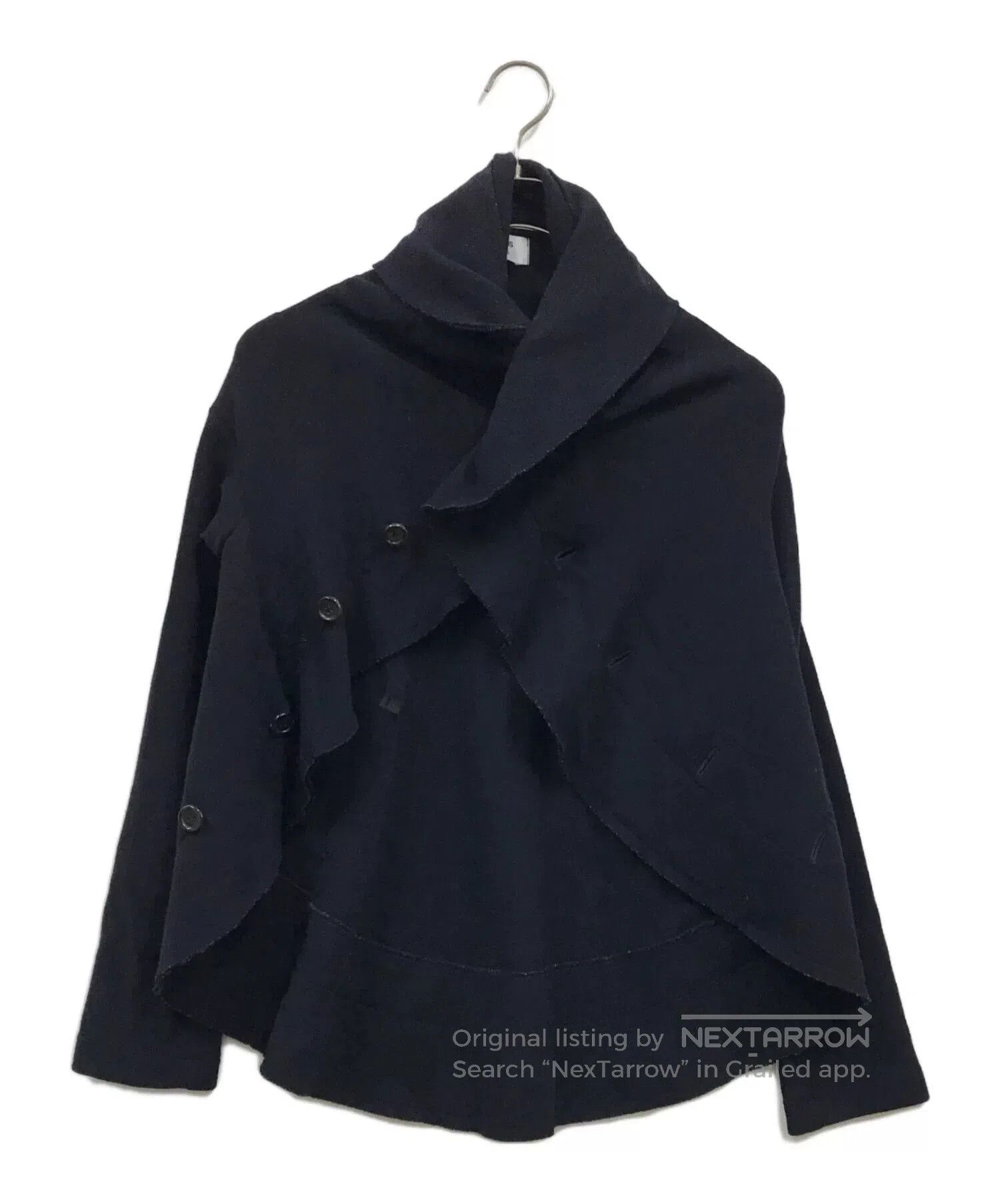 Comme des Garcons COMME des GARCONS Deformed Cut Knit Coat. Size XS / US 0-2 / IT 36-38 - 4 Thumbnail