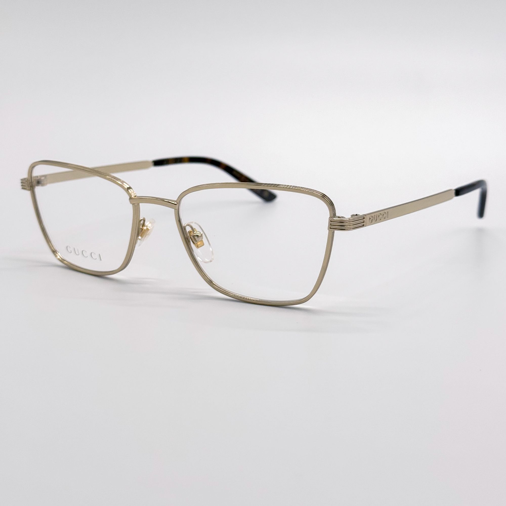 Gucci NEW GUCCI EYEGLASSES GG1880O 002 GOLD WOMEN GUCCI EYEWEAR Size ONE SIZE - 3 Thumbnail