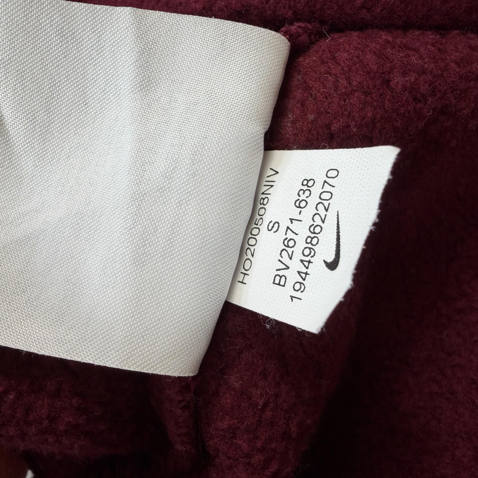 Nike Nike Club Fleece Jogger Sweatpants Burgundy Mens S Joggers Size US 30 / EU 46 - 7 Thumbnail