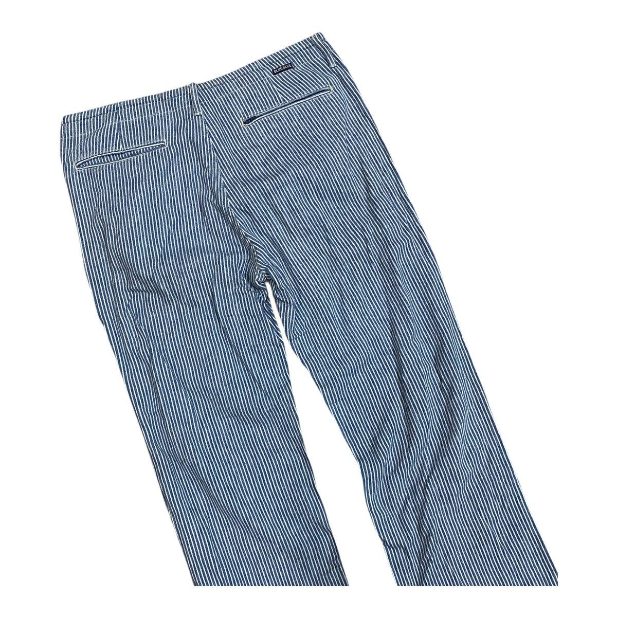 Blue Blue Japan ✨Blue Blue Japan indigo hickory stripe pants made in Japan Size US 35 - 5 Thumbnail