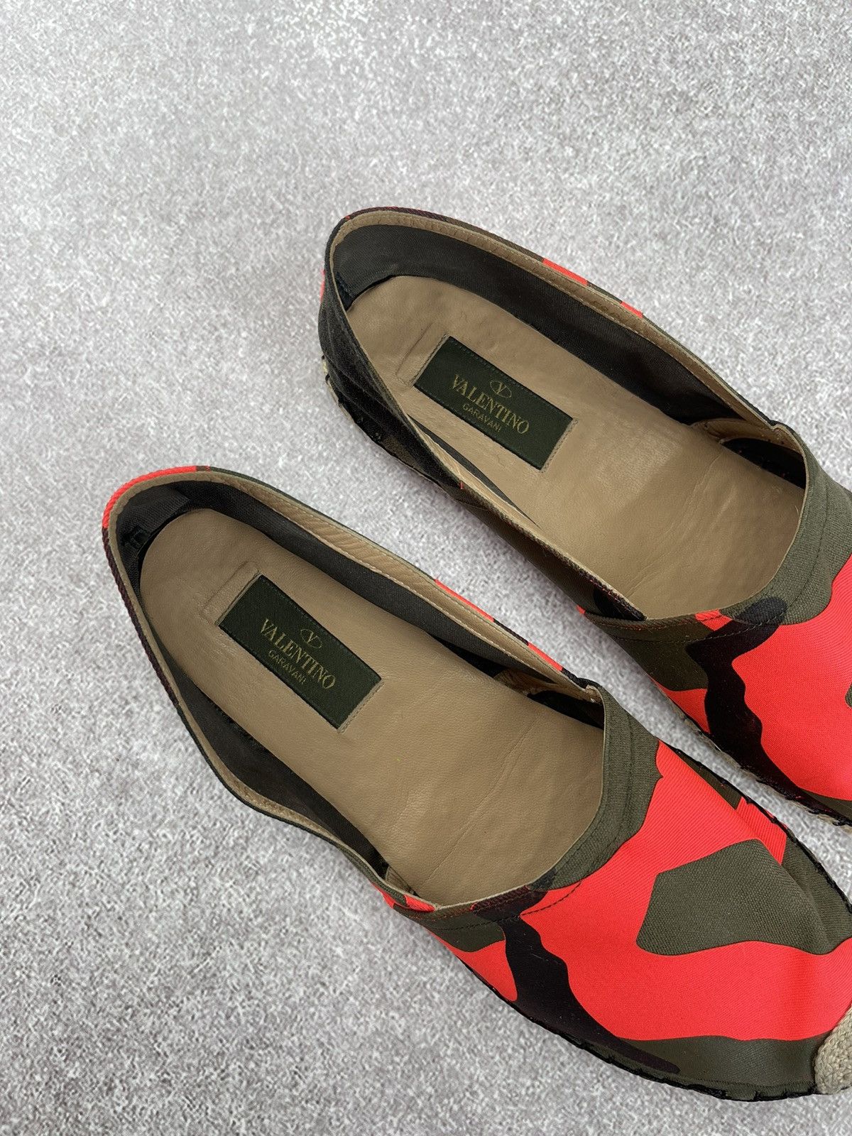 Valentino Valentino Garvani Canvas Camouflage Espadrille Slip On 39 Size US 9 / IT 39 - 5 Thumbnail