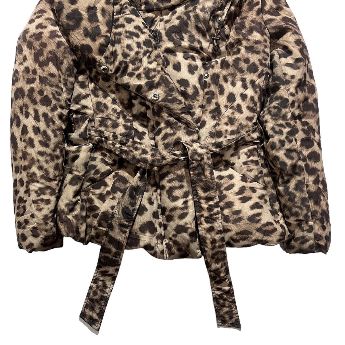 If Six Was Nine 2000s Jessi New York Leopard Fur Bono Jacket Lgb Goa Style Size US M / EU 48-50 / 2 - 14 Thumbnail