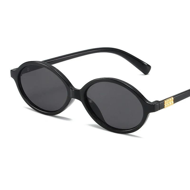 Other Black Small Frame Sun Glasses Size ONE SIZE - 2 Thumbnail