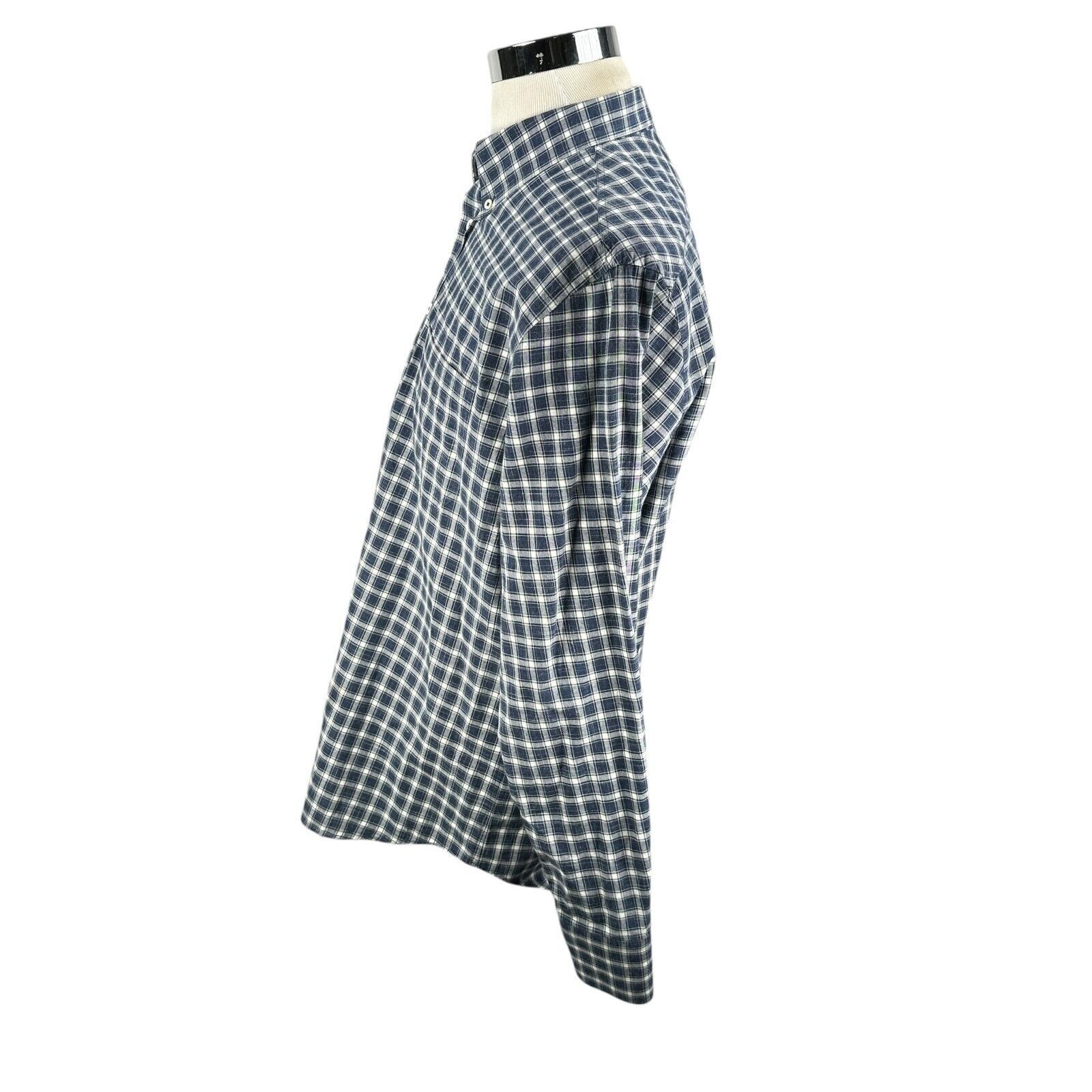 Billy Reid Billy Reid Shirt Men XL Plaid Cotton Long Sleeve Button Down Size US XL / EU 56 / 4 - 4 Thumbnail