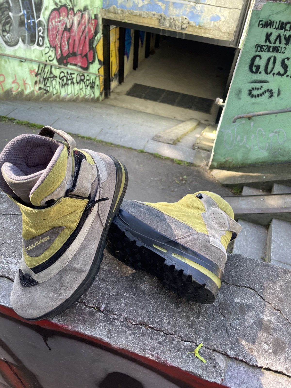 Salomon × Vintage Salomon adventure 7 vintage hiking boots Size US 8.5 / EU 41-42 - 7 Thumbnail