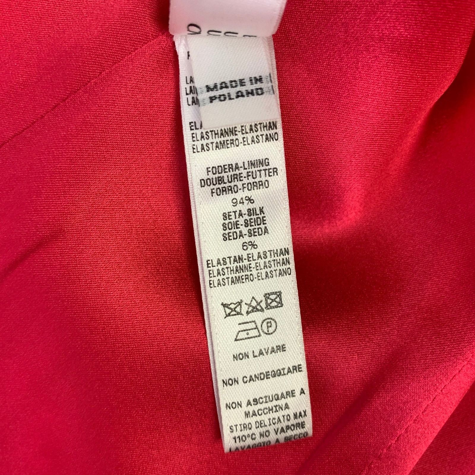La Perla LA PERLA Size 4 Hot Pink Wool Blend Double Breasted Pantsuit Size 27" / US 4 / IT 40 - 12 Thumbnail