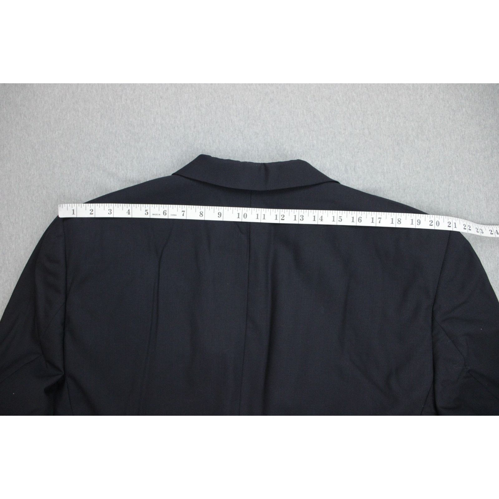 Jos. A. Bank Jos A Bank Blazer Mens Size 46R Navy Blue 100% Wool 2 Button Size 46R - 10 Thumbnail