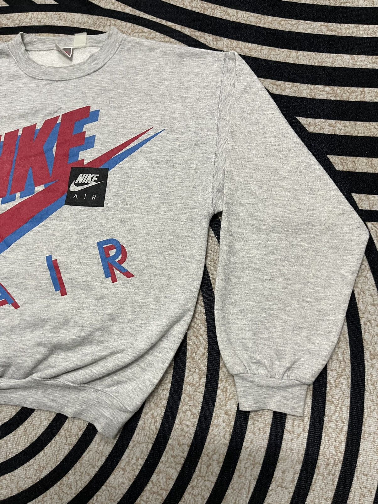 Nike 80s NIKE AIR CREWNECK BIG LOGO Size US M / EU 48-50 / 2 - 6 Thumbnail
