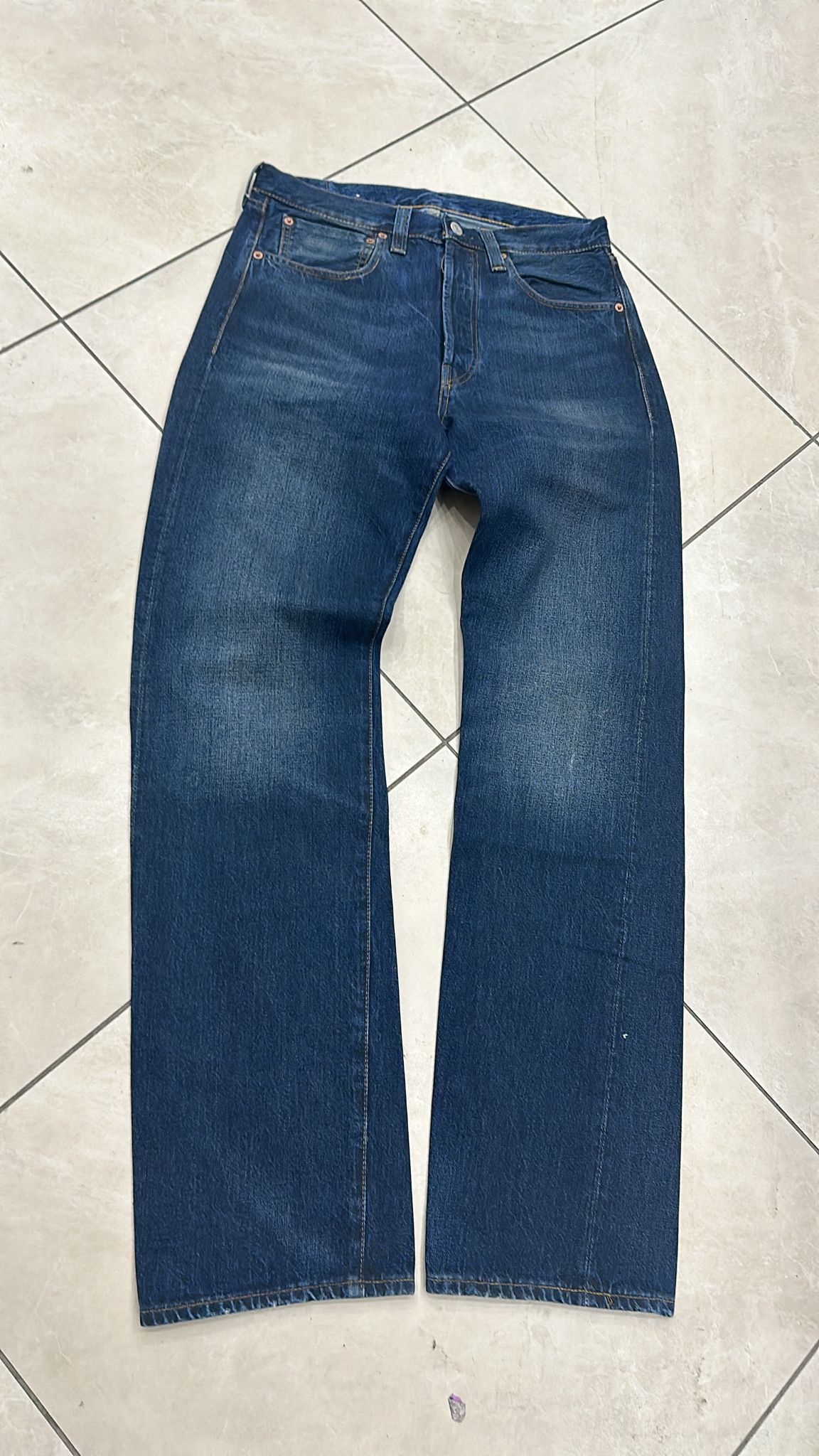 Levi's Vintage Clothing LVC Levi's Vintage Clothing 1947 501XX BigE Selvedge Jeans Size US 32 / EU 48 - 2 Thumbnail