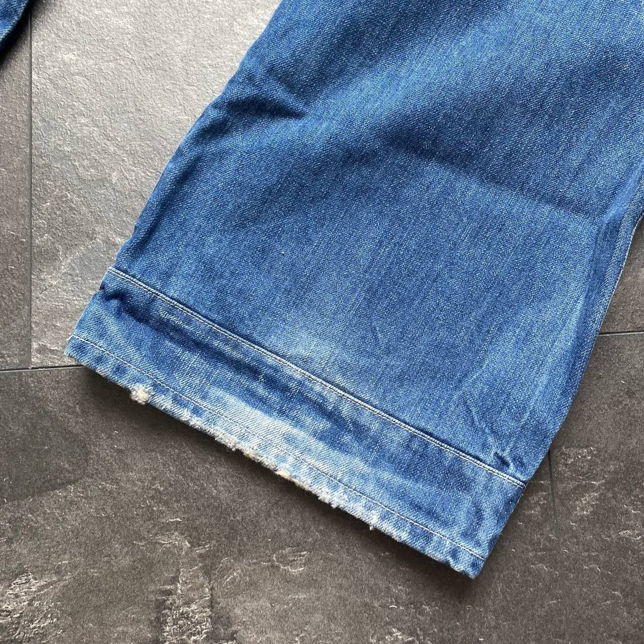 G-Star × Vintage Vintage g star baggy blue denim jeans Size US 34 / EU 50 - 5 Thumbnail