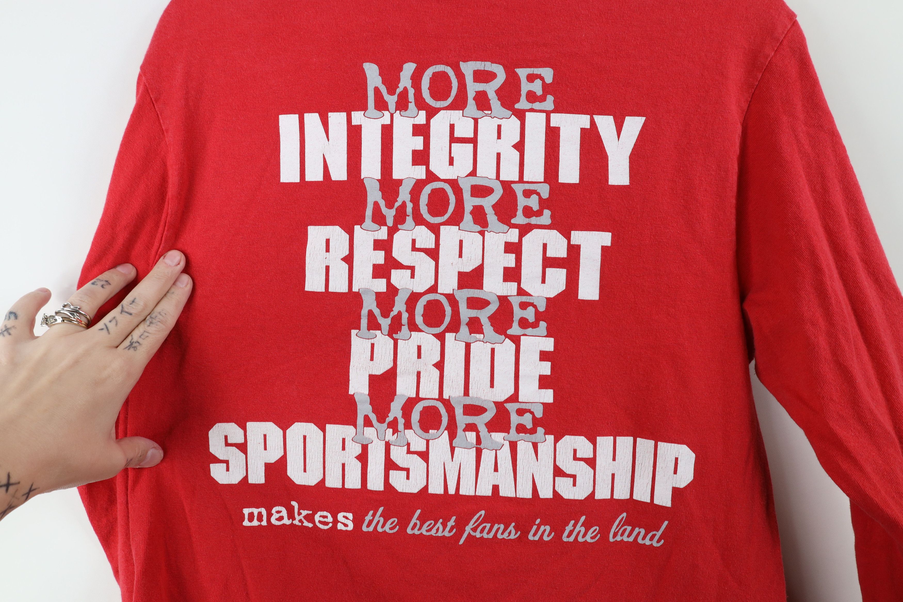 Champion Vintage Champion Ohio State University Long Sleeve T-Shirt Size S / US 4 / IT 40 - 10 Thumbnail