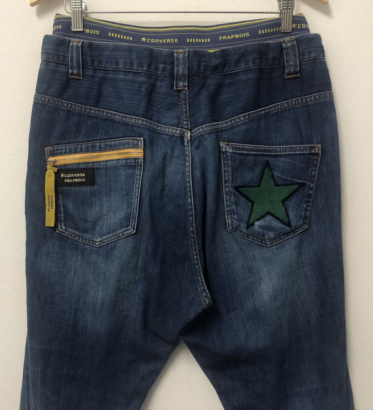 Converse × Frapbois × Issey Miyake Frapbois Issey Miyake X Converse Double Waist Hype Jeans Size US 35 - 6 Thumbnail