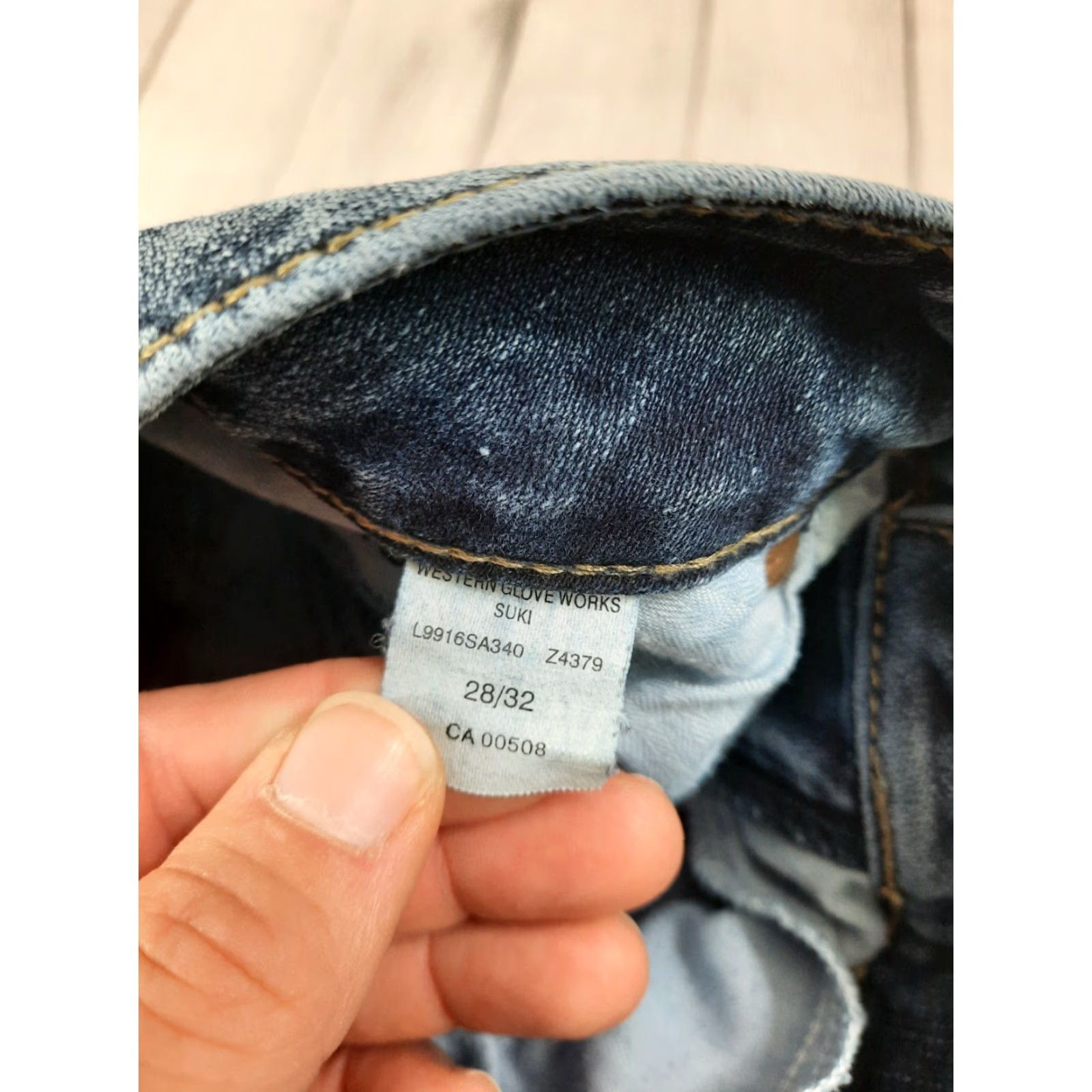 Silver Jeans Co. VINTAGE Silver Jeans Suki Bootcut Jeans Women's 28x32 Dark Wash Low Rise Stretch Pockets Denim Size 28" / US 6 / IT 42 - 5 Thumbnail