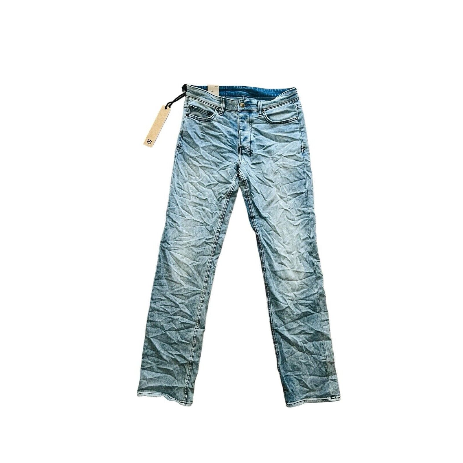 Ksubi Ksubi Jeans Mens Hazlow Straight Fit Blue Size 30/32 Size US 30 / EU 46 - 1 Thumbnail