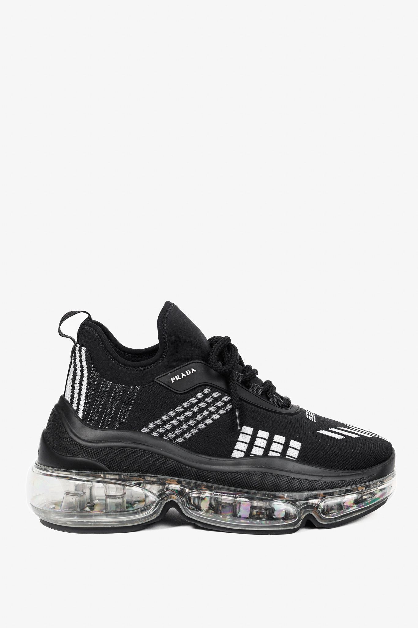 Prada Prada Cloudbust Nero Nylon Tech Low-Top Sneakers Size US 6 / IT 36 - 1 Thumbnail