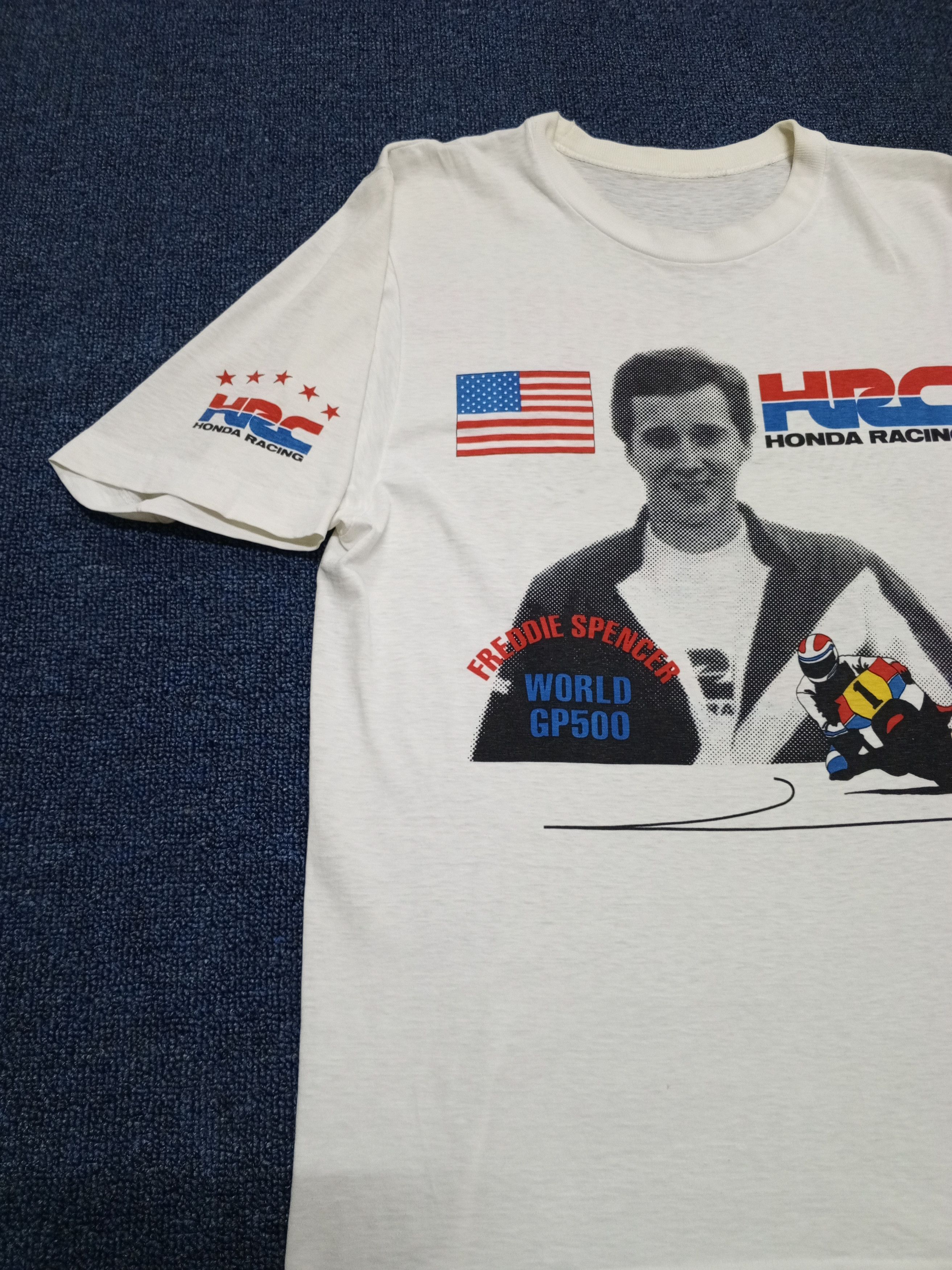 Honda × Vintage FREDDIE SPENCER HRC RACING GP JAPAN VINTAGE Size US M / EU 48-50 / 2 - 4 Thumbnail