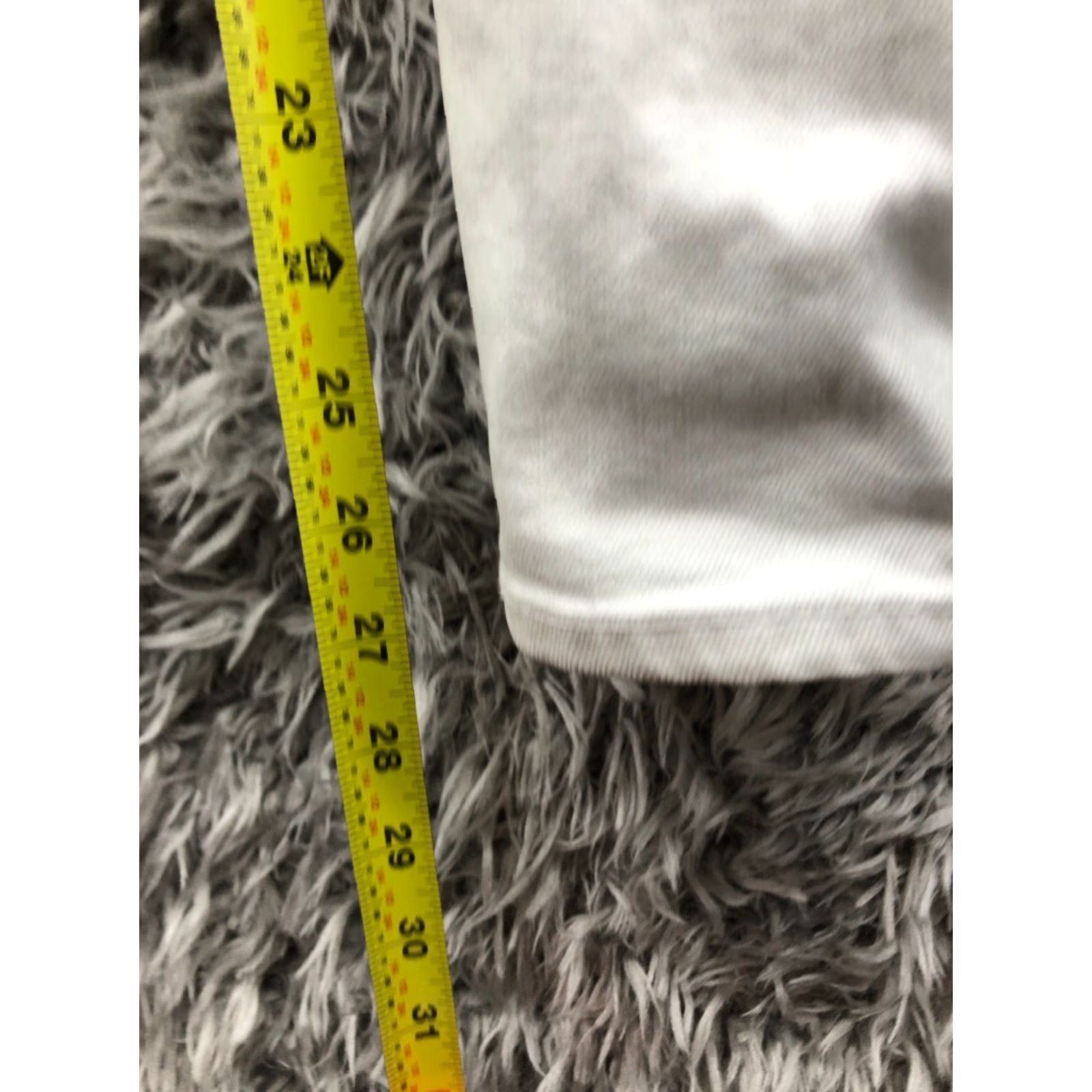 Denime AG Prima Ankle Jeans Size 27 Womens Mid Rise Dark Wash White Denim Size 27" / US 4 / IT 40 - 3 Thumbnail