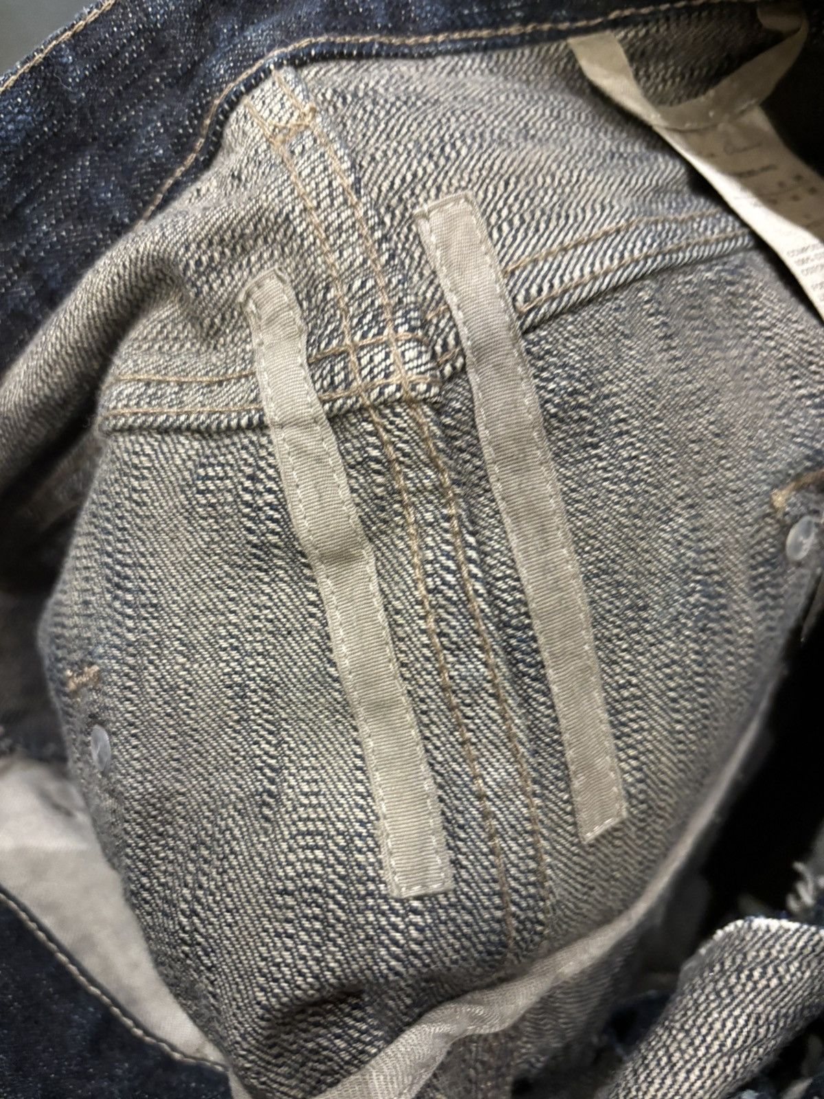 Rick Owens Rick Owens Babel Asymmetric Denim SisySkirt Size 26" / US 2 / IT 38 - 3 Thumbnail
