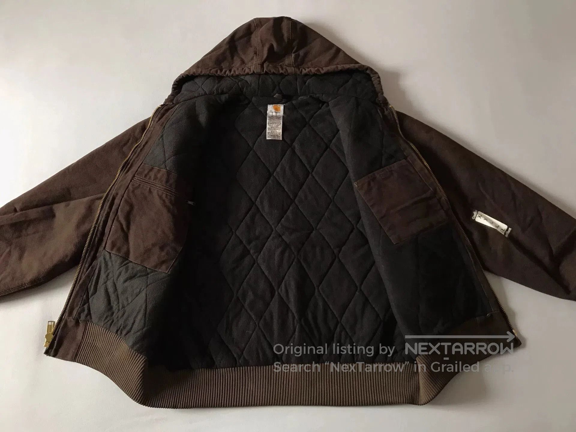 Carhartt Carhartt J130 Hooded Work Jacket. Size US XL / EU 56 / 4 - 3 Thumbnail