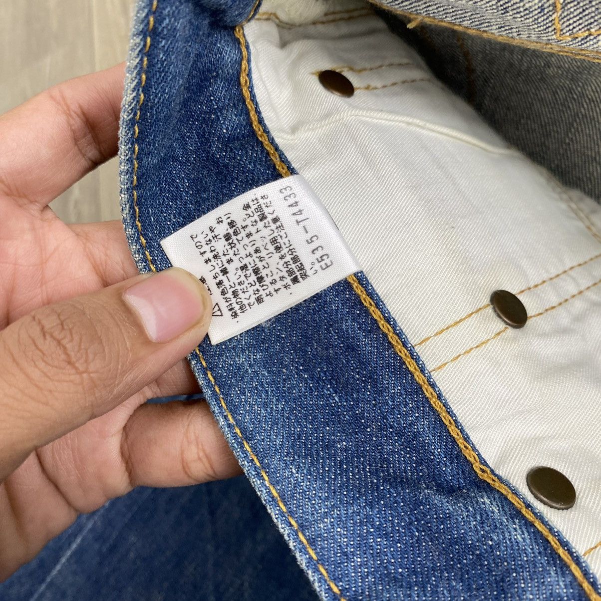 Edwin 1990s Vintage Edwin 359 B.F. ST Half Selvedge Denim Jeans Size US 34 / EU 50 - 8 Thumbnail