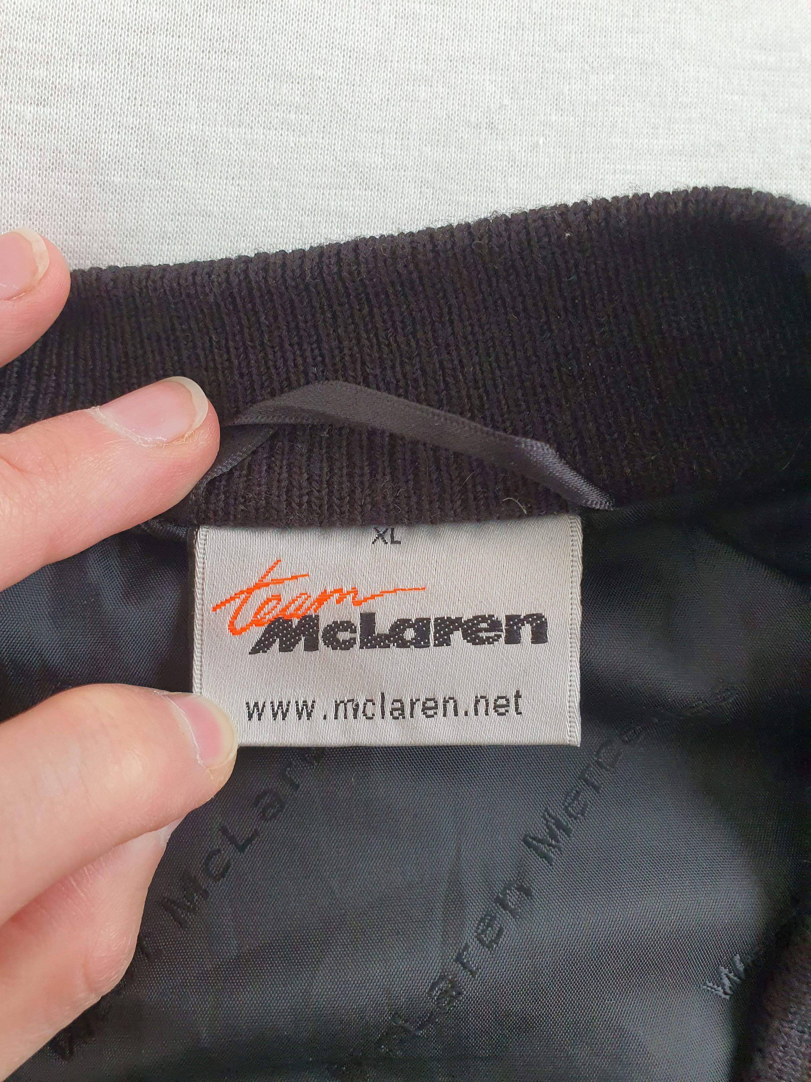 Formula 1 Vintage (1990s) McLaren West Team Official Bomber Jacket Size US XL / EU 56 / 4 - 5 Thumbnail