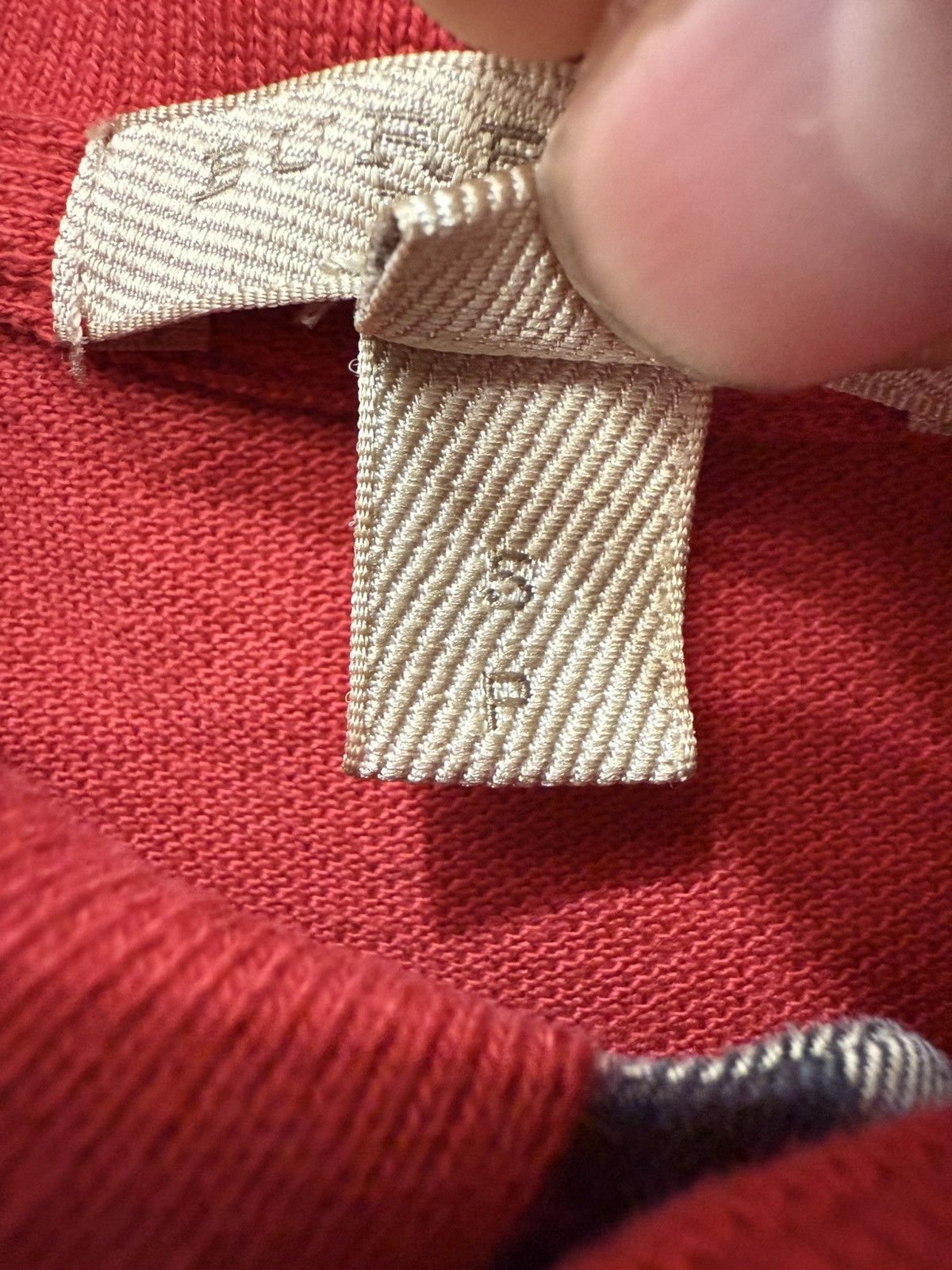 Burberry Burberry Red Polo T-Shirt Size US S / EU 44-46 / 1 - 8 Thumbnail