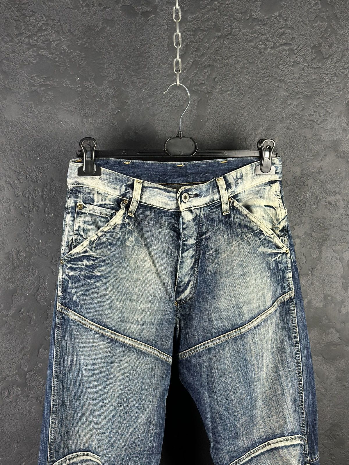 G-Star × Japanese Brand Vintage G Star Raw Denim Streetwear Jeans Japanese Y2K Size US 29 - 3 Thumbnail