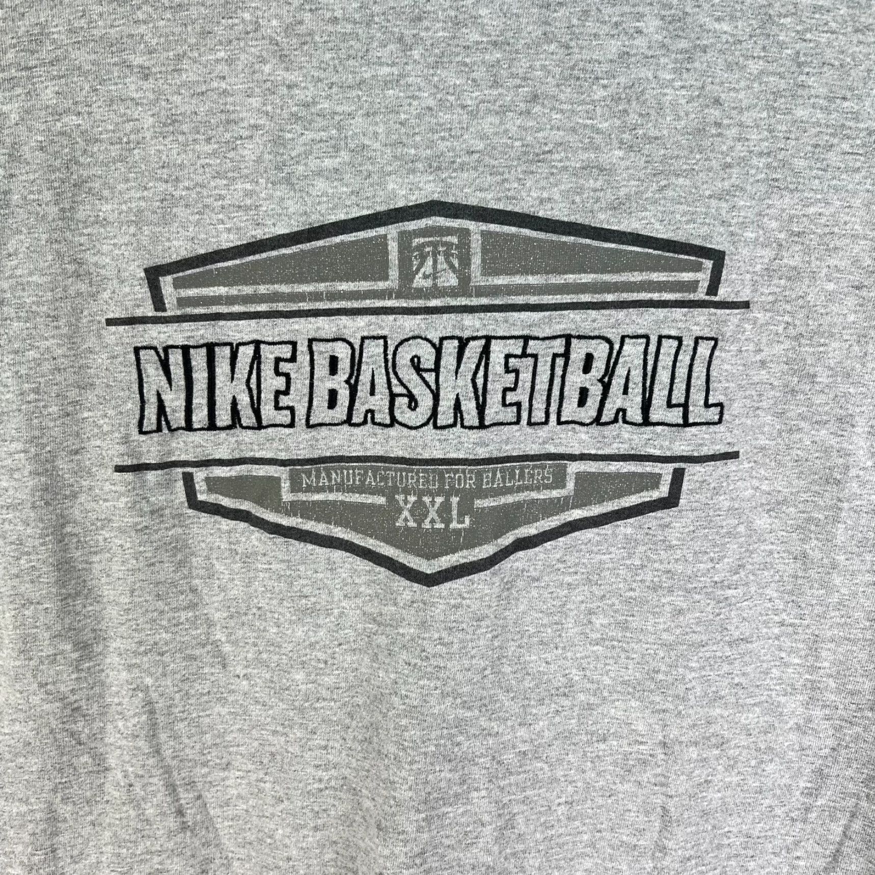 Nike VINTAGE Nike Basketball T Shirt XL Gray Ballers 90s Mens Size US XL / EU 56 / 4 - 2 Thumbnail