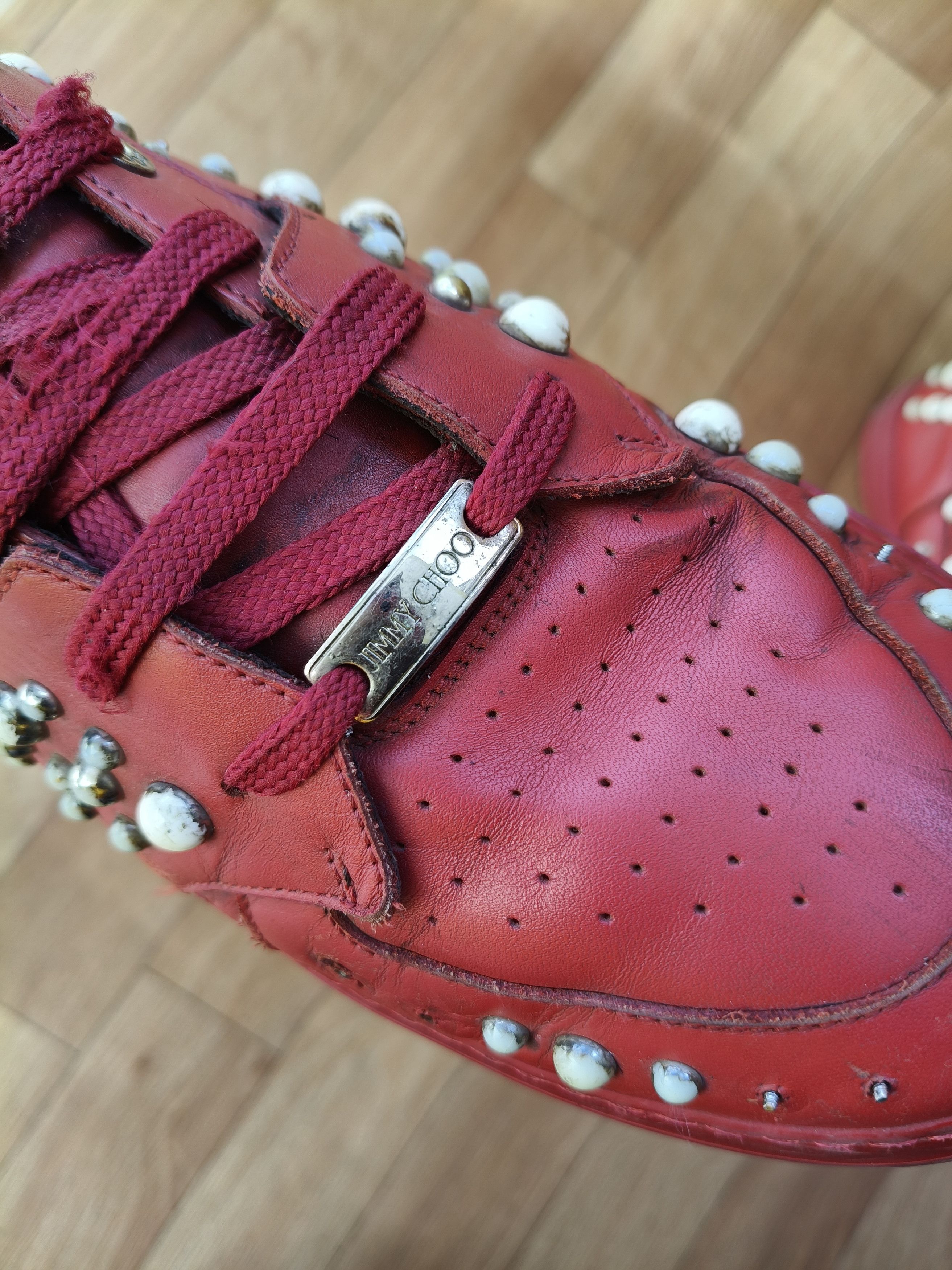 Jimmy Choo Jimmy Choo studded , like Givenchy Tyson , saint Laurent Size US 9 / EU 42 - 12 Thumbnail